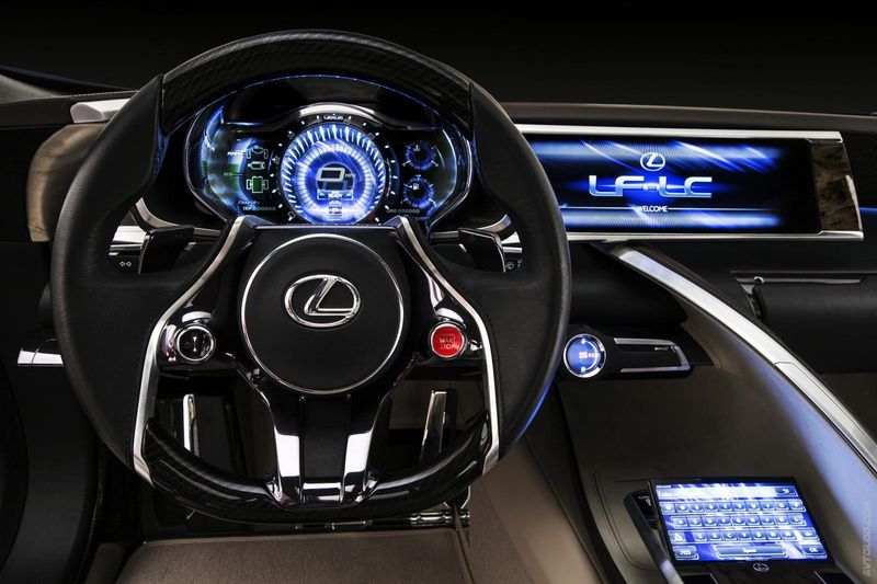 Новая модель LF-LC от Lexus представлена на AIMS 2012 (19 фото+видео)
