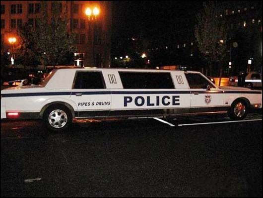 Забавные полицейские машины (20 фото)