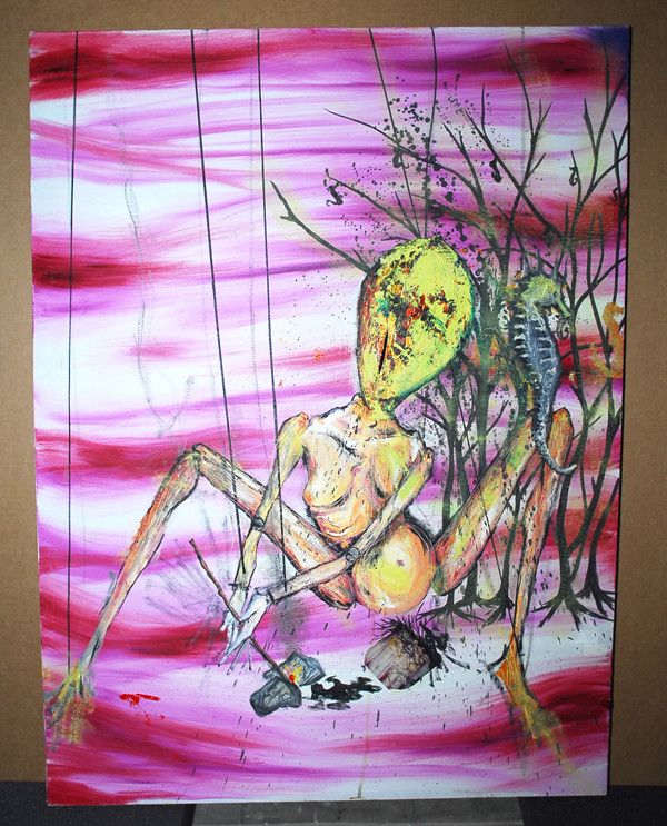 Картины Курта Кобейна (5 фото)