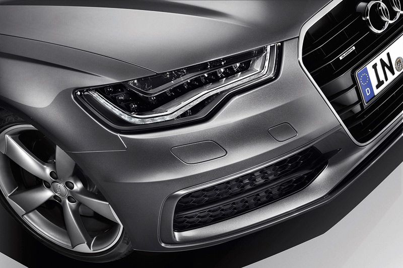 В гамме Audi A6 нового поколения появится гибрид (30 фото)