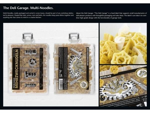 The Deli Garage: Multi Noodles, Kolle Rebbe, Печатная реклама