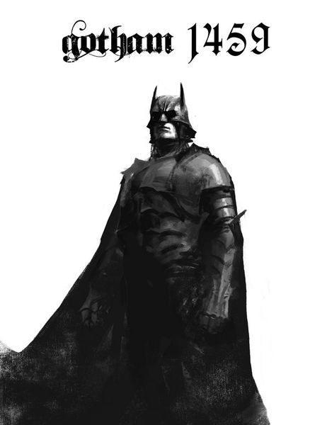 Если бы Бэтмен жил в XV веке (4 фото)