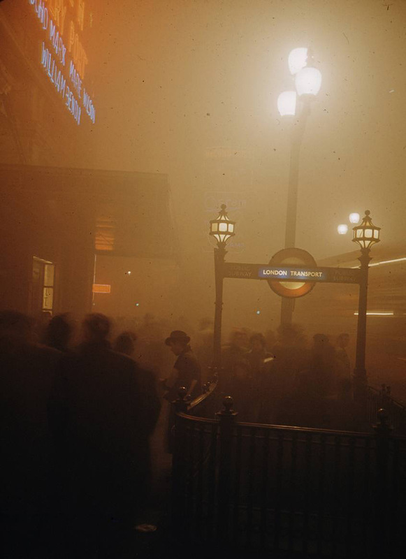 лондон, смог, апокалипсис, туман