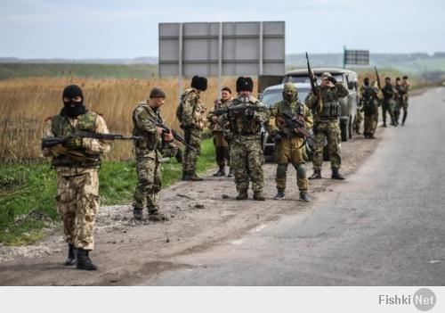 СМИ: бойцы самообороны в Славянске отбили наступление украинского спецназа