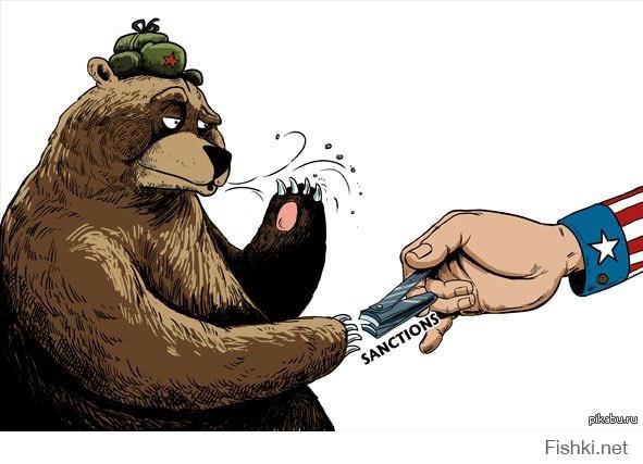Как китайский карикатурист Ли Фэн видит санкции по отношению к России