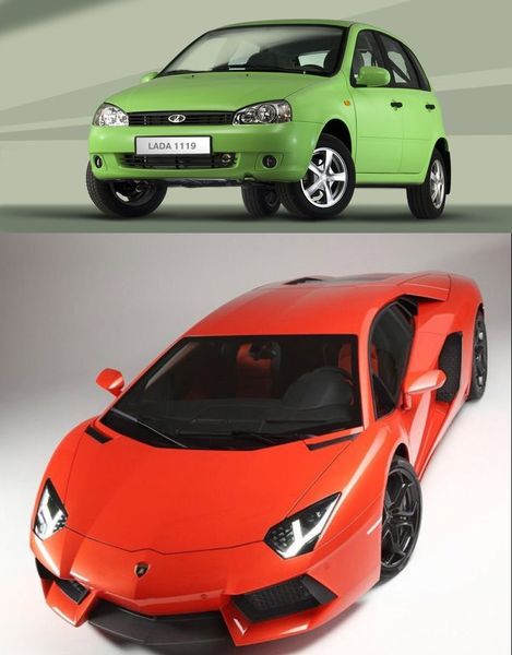 В Германии Калина сравнялась по продажам с Lamborghini Aventador (текст)