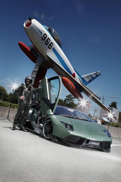 Lamborghini Murcielago в стиле милитари от тюнеров из LB Performance (26 фото)