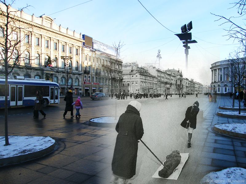 Эхо блокады Ленинграда (15 фото)