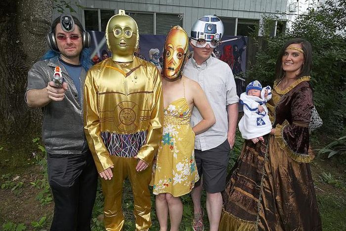 Свадьба фанатов Звездных воинов (15 фото)