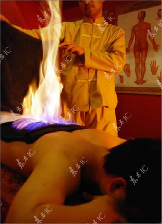 Огненный массаж (5 фото+текст)