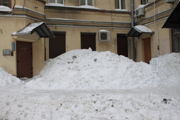 Снег в Питере (5 фото)
