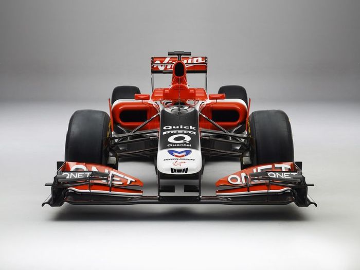 Новый болид MVR-02 от Marussia Virgin Racing (6 фото)