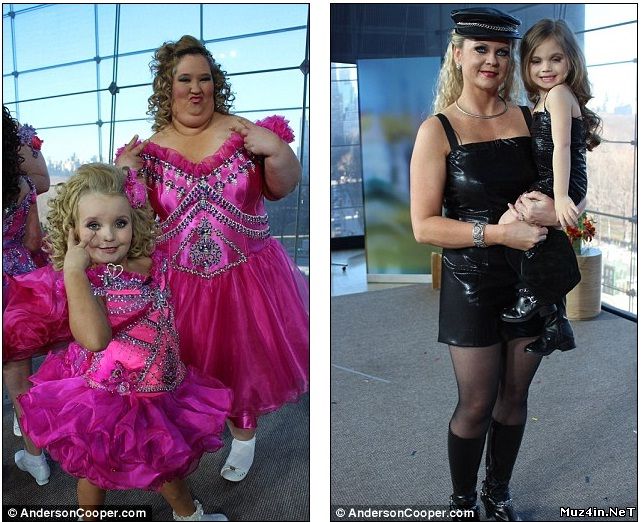Конкурс красоты для детей в США. Дочери и мамы (6 фото + 1 гифка)