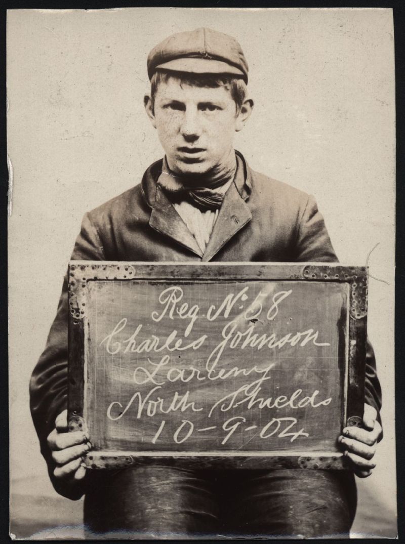 Магшоты преступников начала 20 века (12 фото)