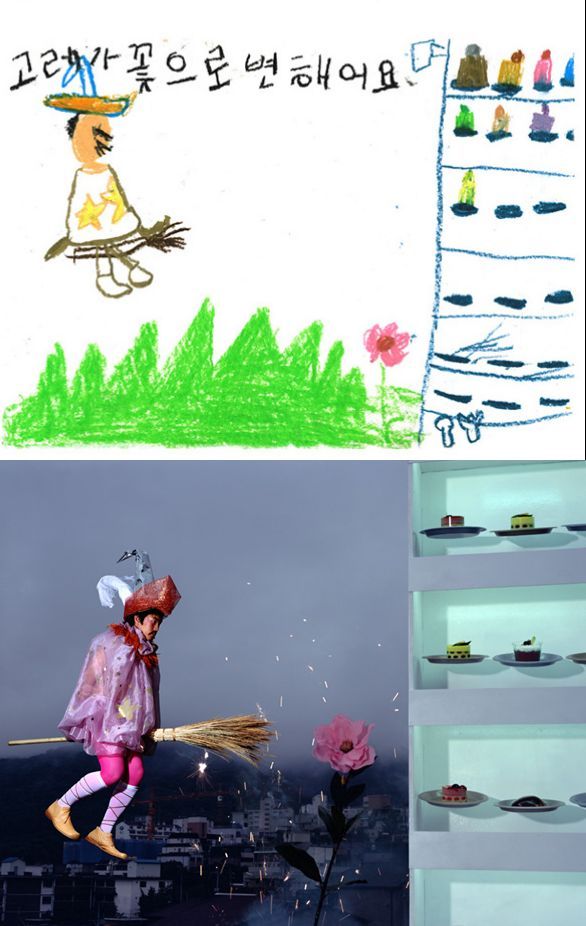 Воплощение детских рисунков глазами фотографов (34 картинки)