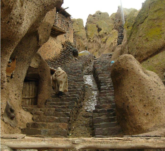 Уникальная деревня Кандован в Иране (18 фото + текст)