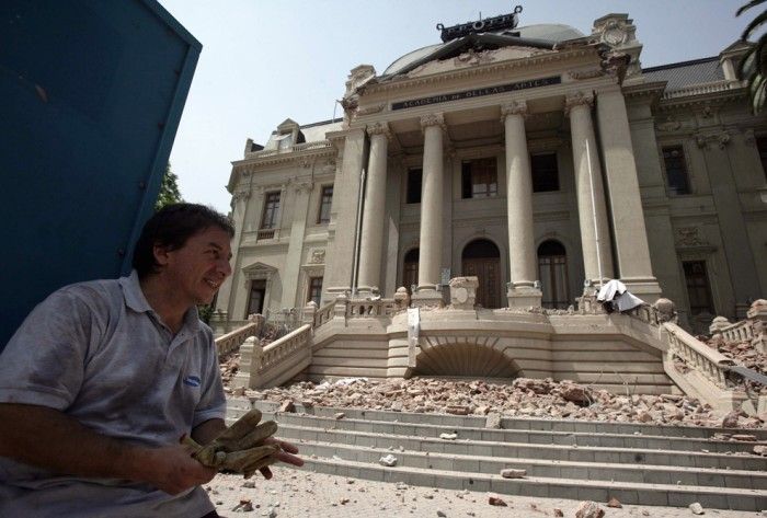 Новое землетрясение в Чили (34 фото)