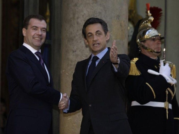 Визит президента Медведева в Париж (19 фото)