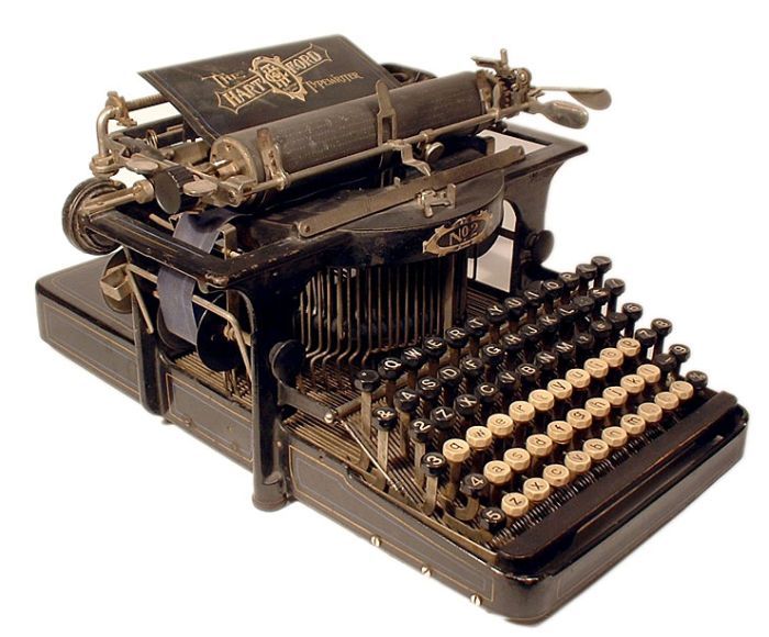 Старые печатные машинки (50 фото)
