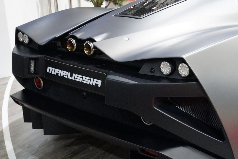 Новая Marussia B2 на женевском автосалоне (5 фото)
