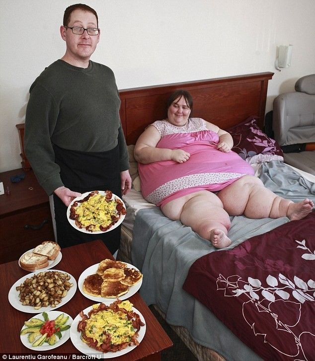 Самая толстая женщина Британии (8 фото)