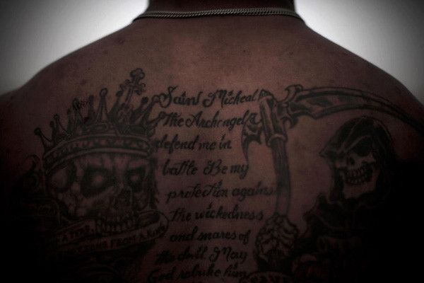 Американские морпехи и их татуировки (16 фото)