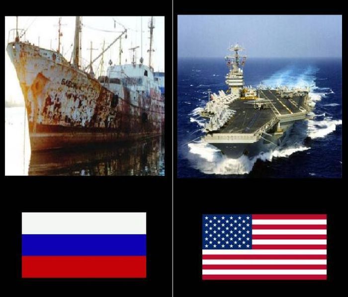 Америка и Россия (28 фото)
