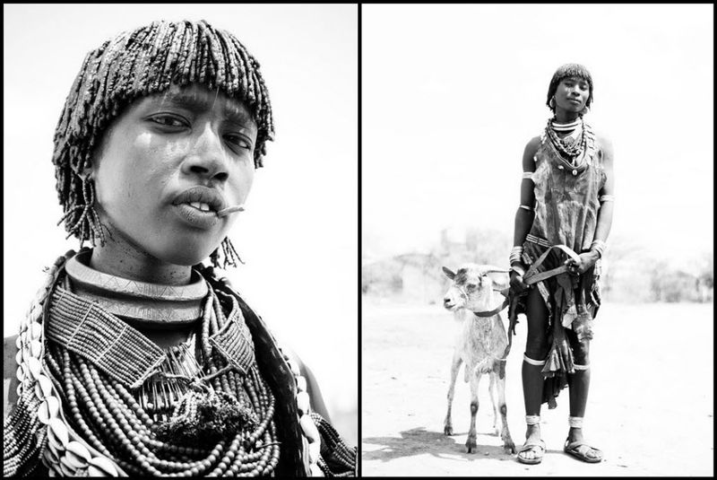 Портреты жителей Эфиопии (12 фото)