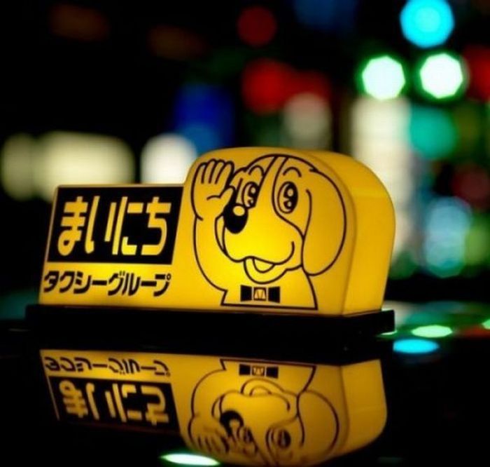 Креативные и необычные шашки такси в Токио (31 фото)