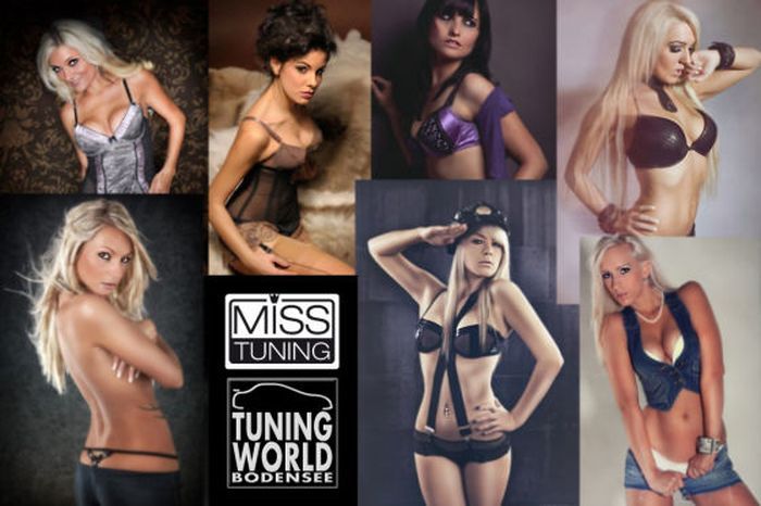 Топ-20 девушек - конкурсанток на звание Miss Tuning 2013 (20 фото)