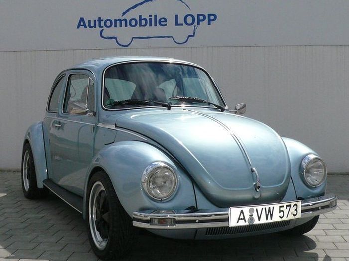 Volkswagen Beetle с сердечком от спортивной машины (14 фото)