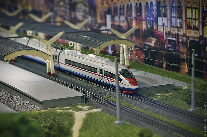 музей, железная дорога, поезд, электричка, макет