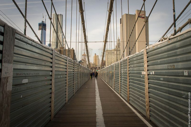 бруклинский мост, нью-йорк