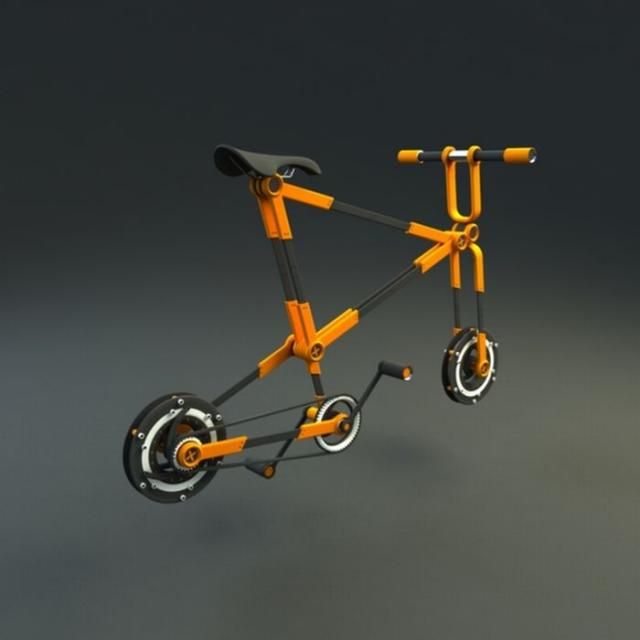 Прикольный велосипед (12 фото)