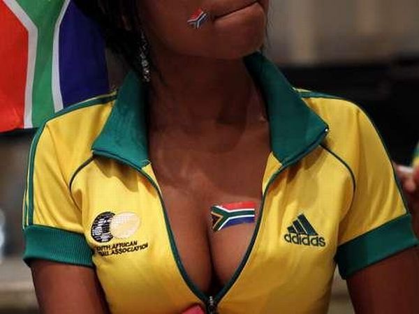 Футбольные болельщицы с Чемпионата мира в ЮАР (62 фото)