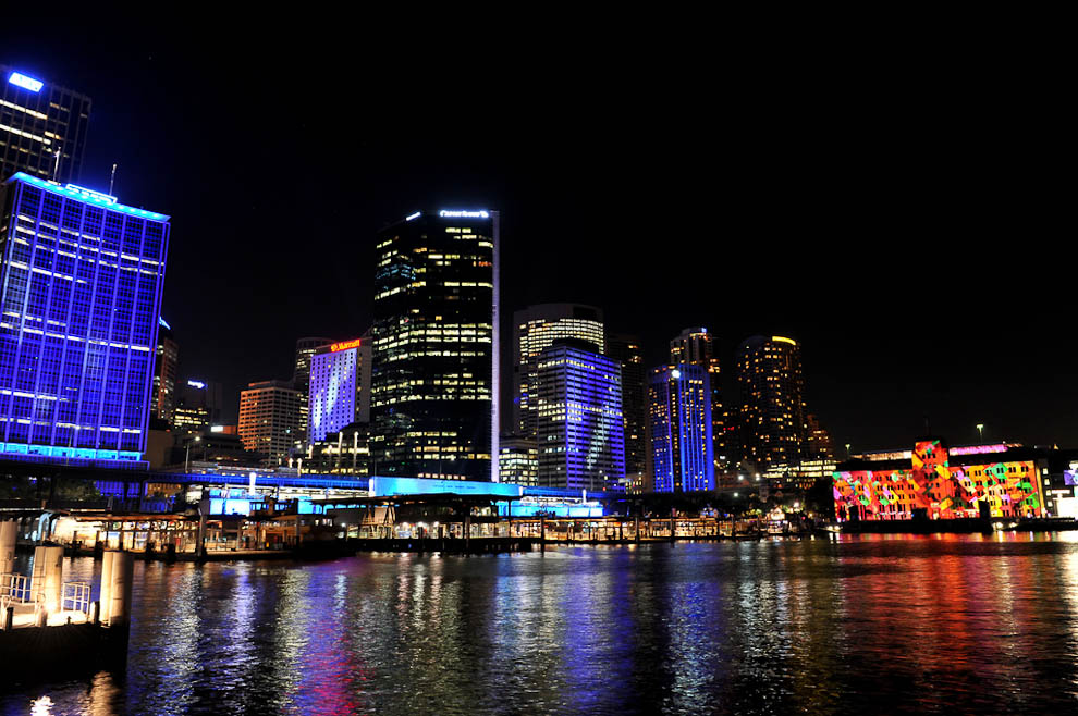 Фестиваль света в Сиднее (35 фото)