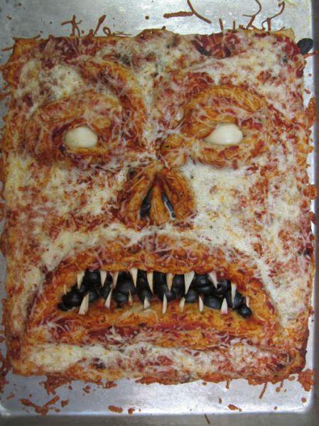 Как сделать ужасную пиццу (4 фото)