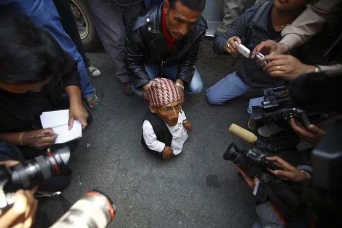 непал, маленький человек, карлик, рекорд
