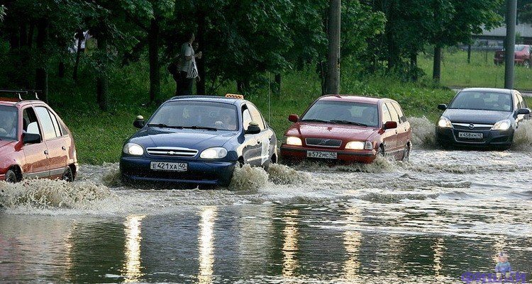 Потоп в Обнинске (41 фото)