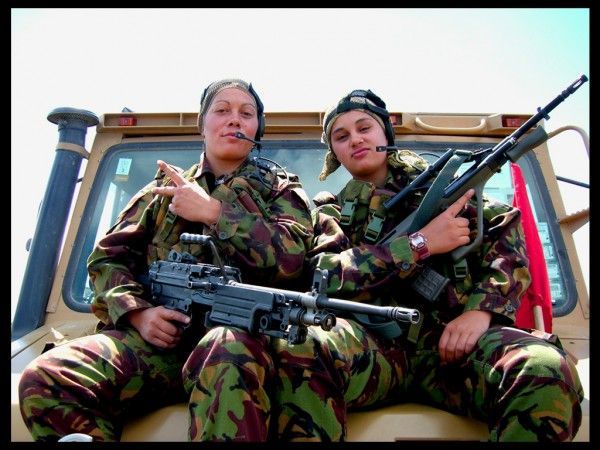 Девушки из армий разных стран (47 фотографий), photo:40
