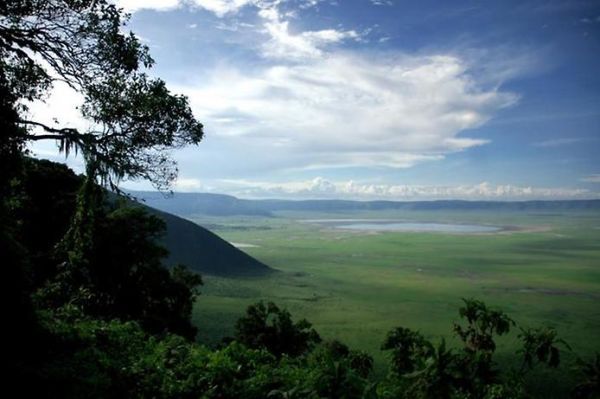 Кратер Нгоронгоро в Танзании (11 Фото)