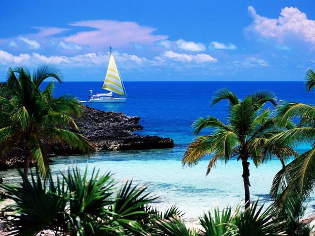 Карибские острова - Рай на Земле (18 фото)