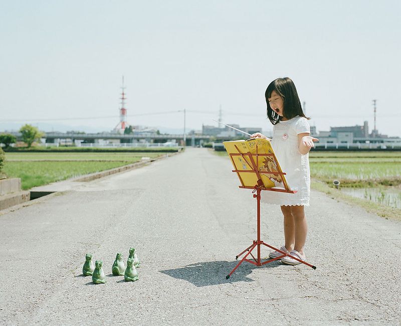  Необычный фотоальбом 4-летней японки (26 фото)