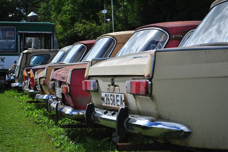 авто, музей, эстония, старые авто, старинные авто,
