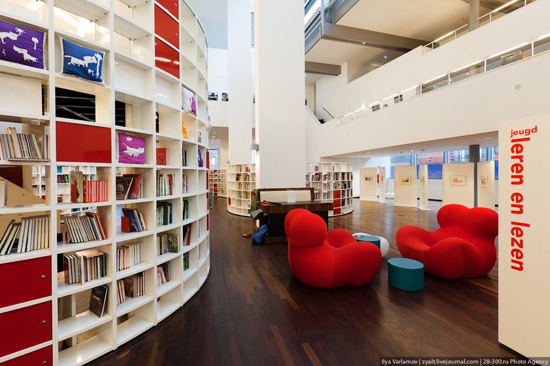 Публичная библиотека Амстердама (57 фото+текст)
