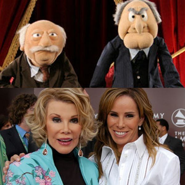 Куклы из Muppet Show и знаменитости двойники (30 фото)