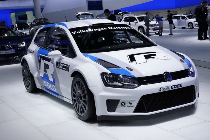 Volkswagen Polo R WRC - претендент на победу в ралли (9 фото)