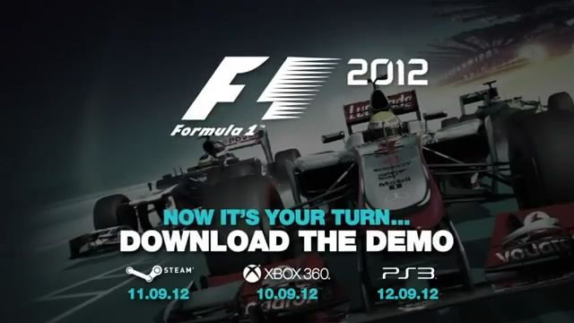 Трейлер и скриншоты демо-версии F1 2012 (6 скринов + видео)