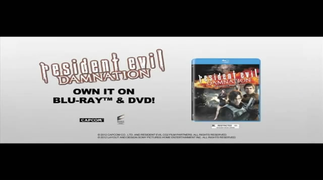 Трейлер Resident Evil Damnation – неподчинение (видео)