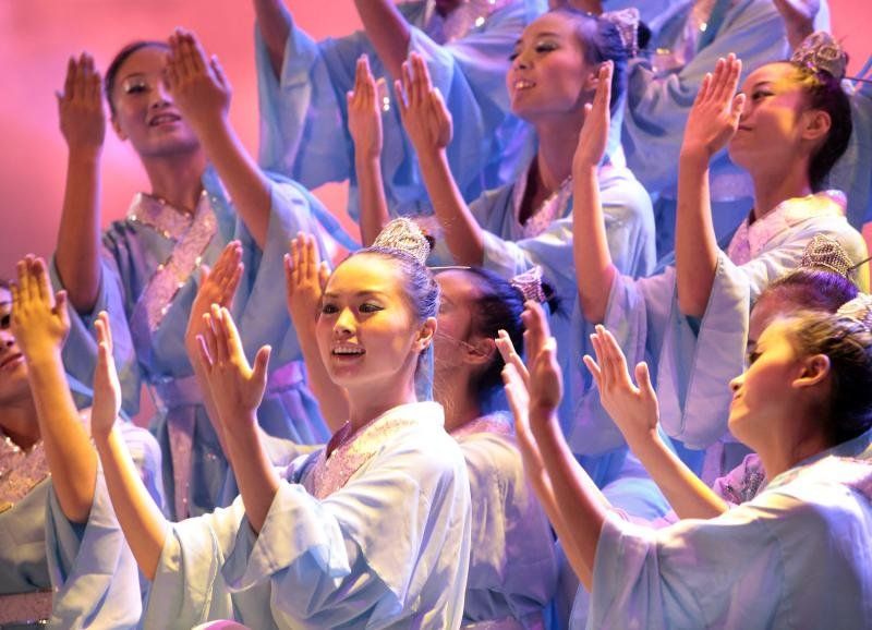 Китайский балет (9 фото)
